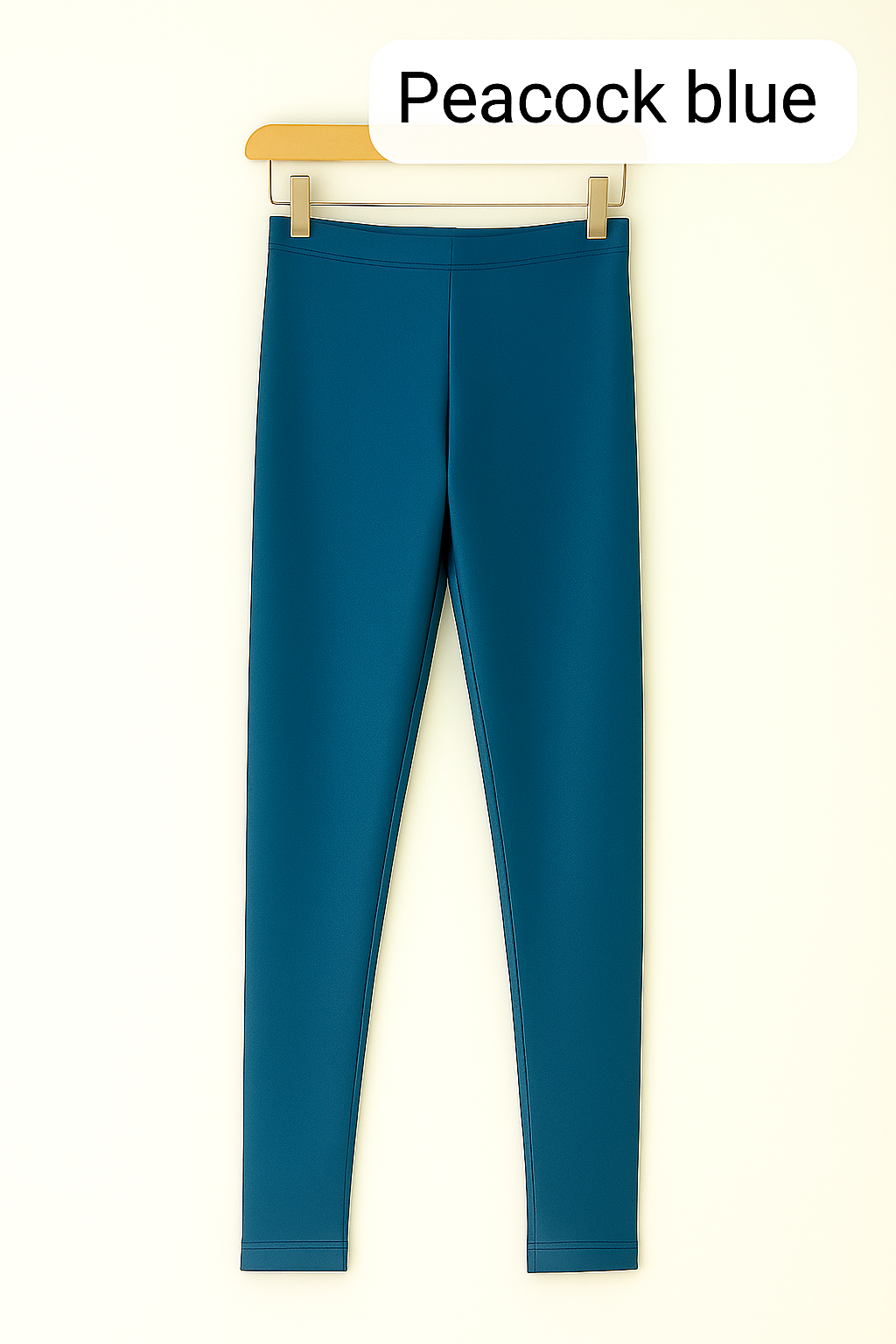 Shimmer Full Length - Peacock blue
