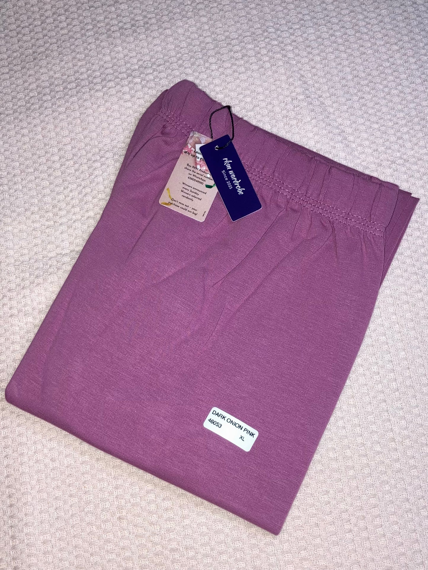CHURIDAR LEGGINGS - DARK ONION PINK
