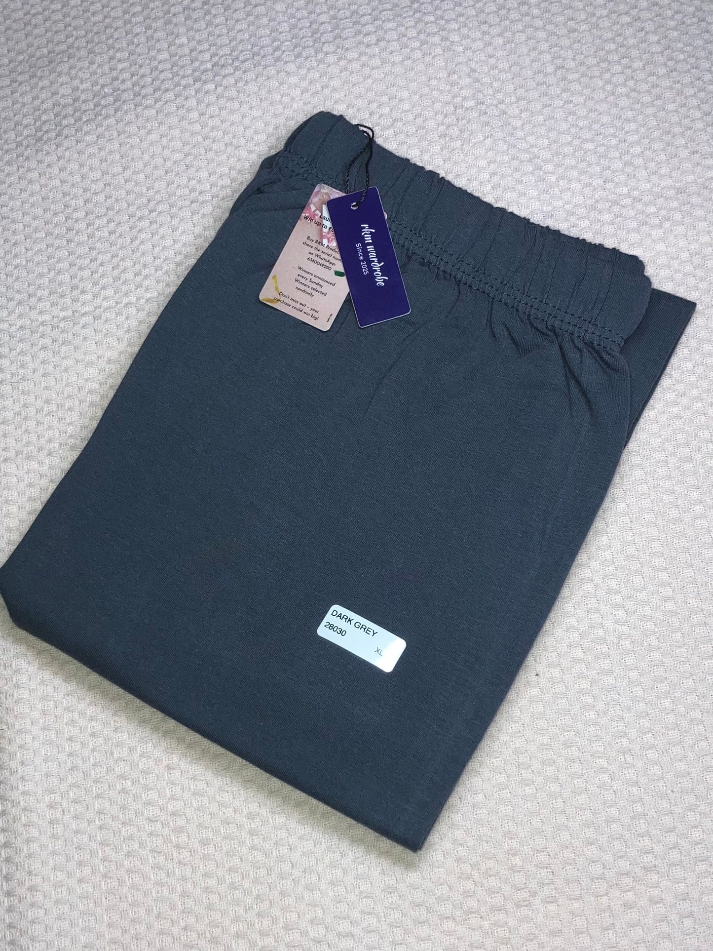 CHURIDAR LEGGINGS - DARK GREY