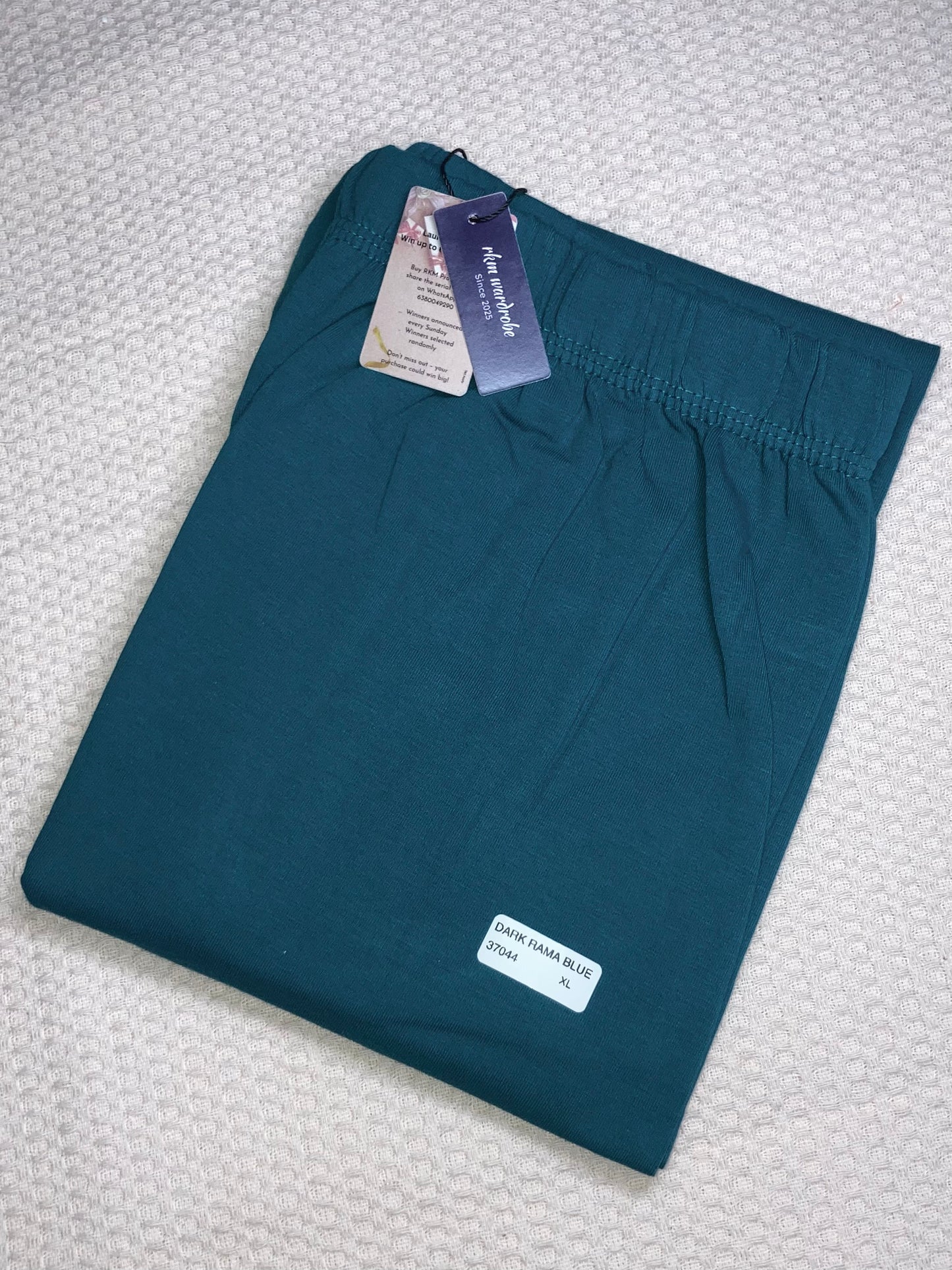 CHURIDAR LEGGINGS - DARK RAMA BLUE