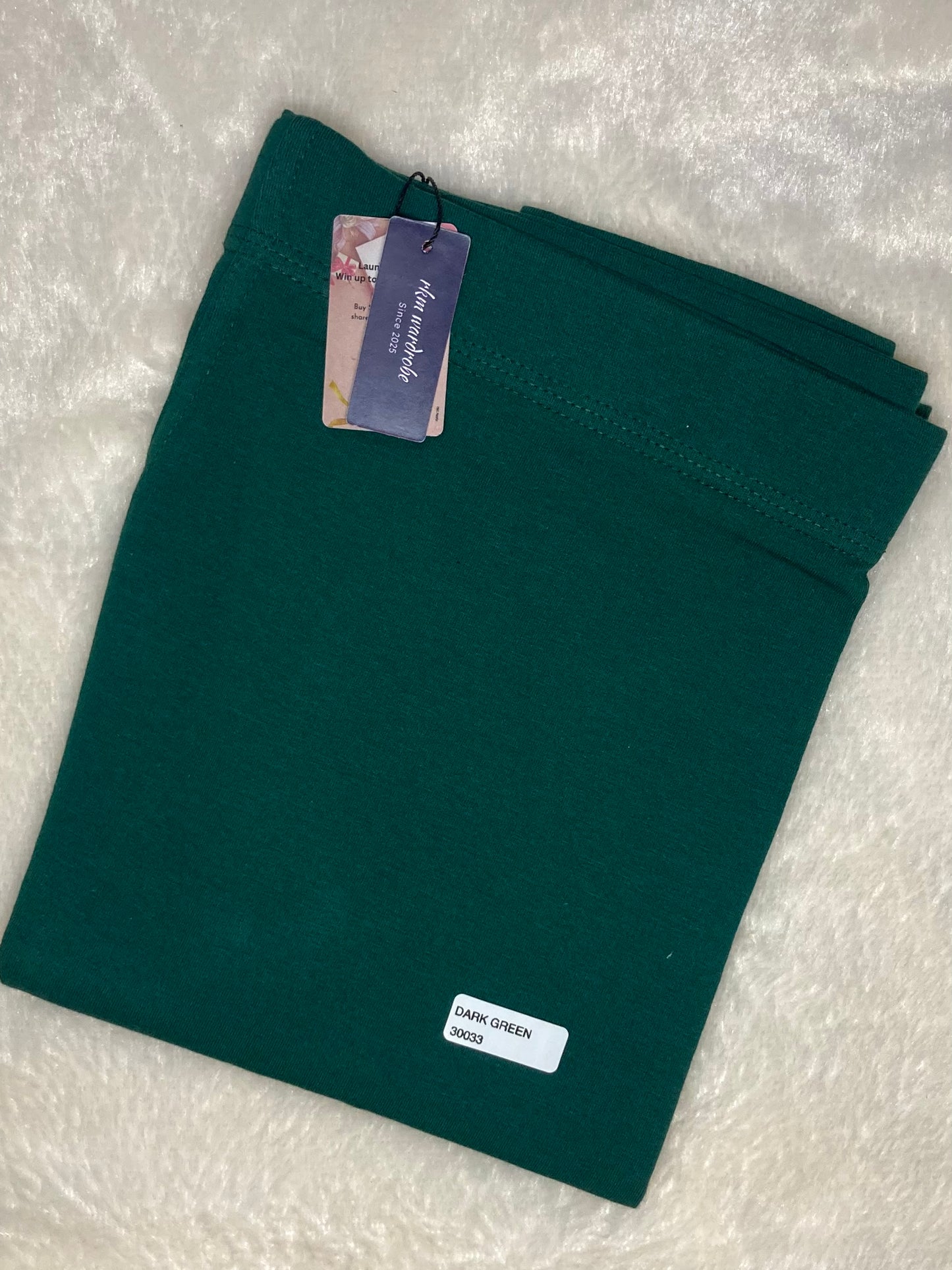 ANKLE LEGGINGS - DARK GREEN