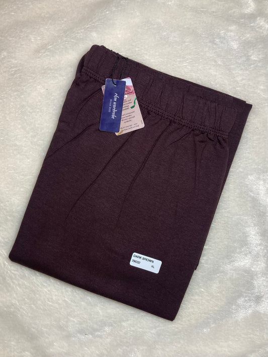 CHURIDAR LEGGINGS - DARK BROWN