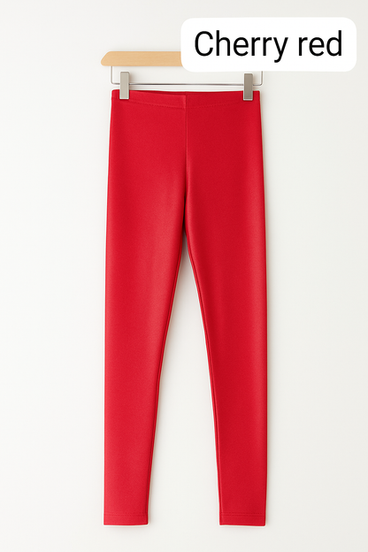 Shimmer Ankle - Cherry red