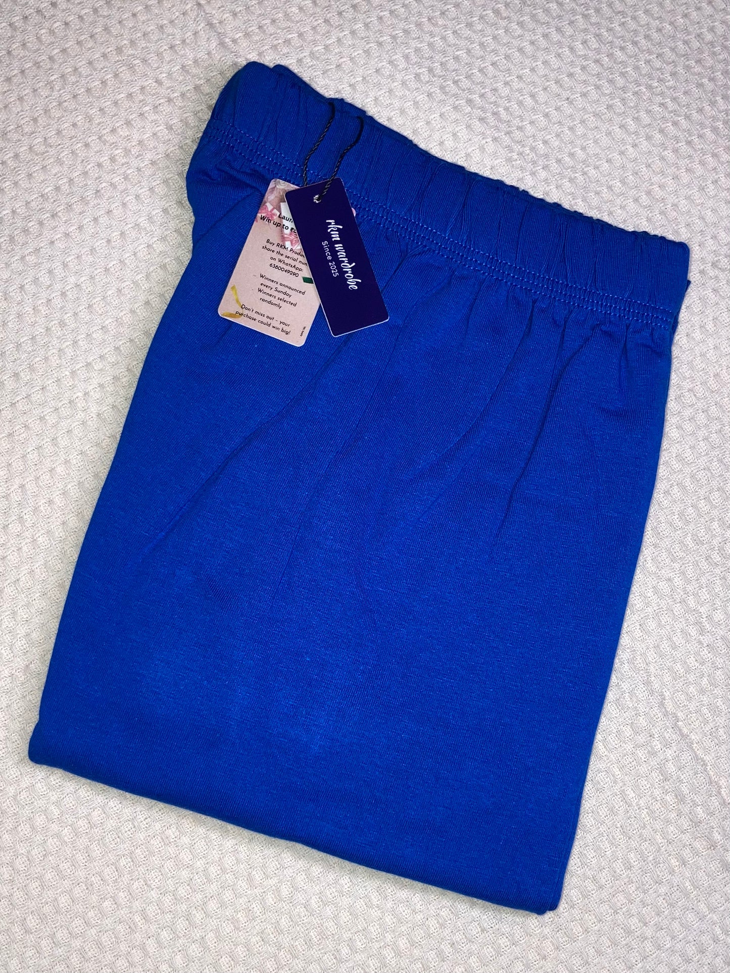 CHURIDAR LEGGINGS - ROYAL BLUE
