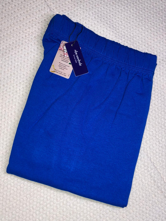 CHURIDAR LEGGINGS - ROYAL BLUE