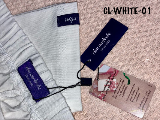 CHURIDAR LEGGINGS - WHITE