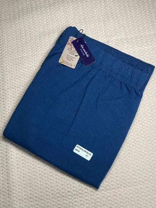 CHURIDAR LEGGINGS - PETROLIUM BLUE