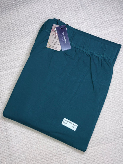 CHURIDAR LEGGINGS - DARK RAMA BLUE