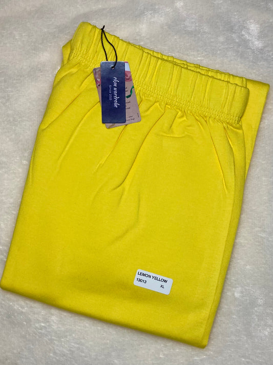 CHURIDAR LEGGINGS - LEMON YELLOW