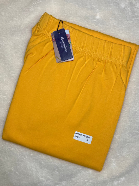 CHURIDAR LEGGINGS - MANGO YELLOW