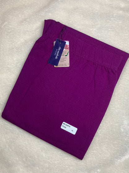 CHURIDAR LEGGINGS - MEGENTA