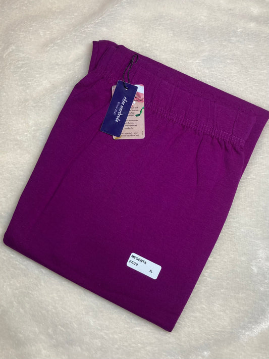 CHURIDAR LEGGINGS - MEGENTA