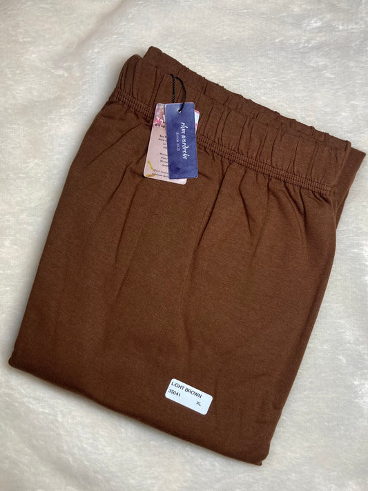 CHURIDAR LEGGINGS - LIGHT BROWN