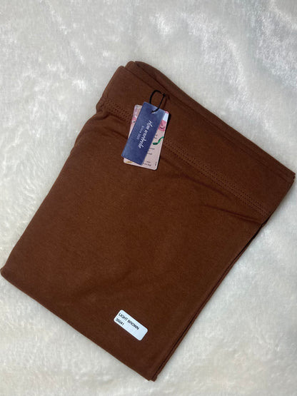 ANKLE LEGGINGS - LIGHT BROWN
