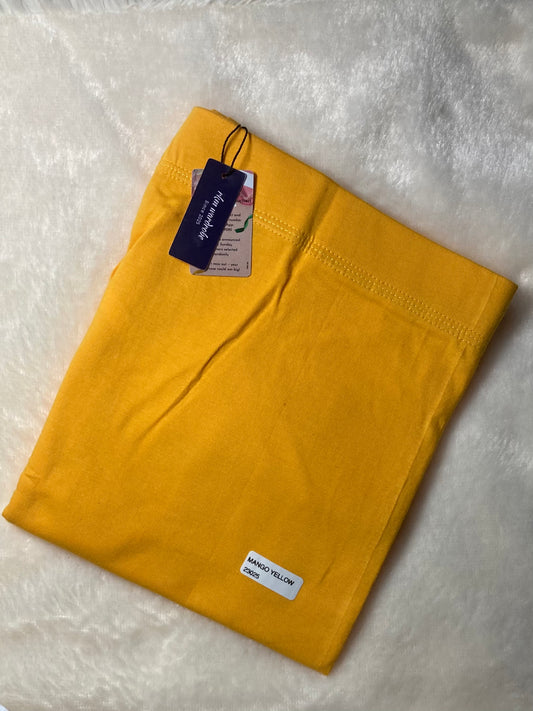 ANKLE LEGGINGS - MANGO YELLOW