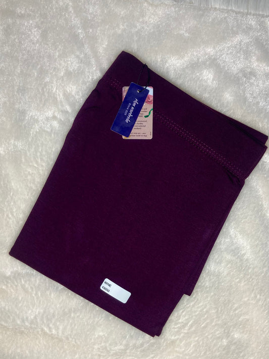 ANKLE LEGGINGS - WINE