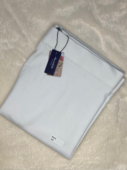 ANKLE LEGGINGS - WHITE