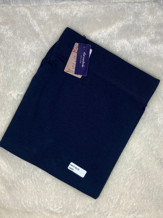 ANKLE LEGGINGS - NAVY BLUE