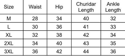 CHURIDAR LEGGINGS - NAVY BLUE